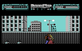 Robocop — Commodore 64 screenshot